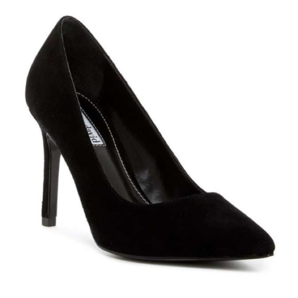 Charles David Denise Pointed Toe Suede Pump